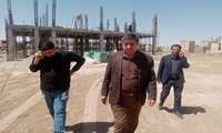 بازدید دکتر افشار سرپرست شبکه بهداشت و درمان شهرستان قرچک از پروژه های عمرانی بهداشت 